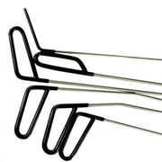 Q1 7 in 1 Kit di aste per ganci per rimozione ammaccature senza vernice per auto, Q1 7 in 1