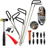 Q1 18 in 1 Kit di aste per ganci per rimozione ammaccature senza vernice per auto, Q1 18 in 1