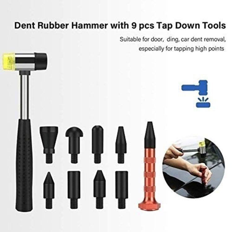 Q1 18 in 1 Kit di aste per ganci per rimozione ammaccature senza vernice per auto, Q1 18 in 1