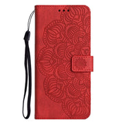 Custodia per cellulare in pelle flip goffrata con mandala, For iPhone 13 mini, For iPhone 13, For iPhone 13 Pro, For iPhone 13 Pro Max