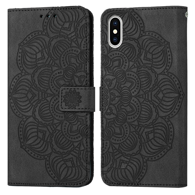 Custodia portafoglio in pelle flip per iPhone 8 Plus e 7 Plus