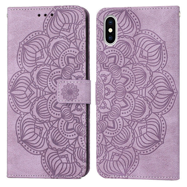 Custodia portafoglio in pelle flip per iPhone 8 Plus e 7 Plus