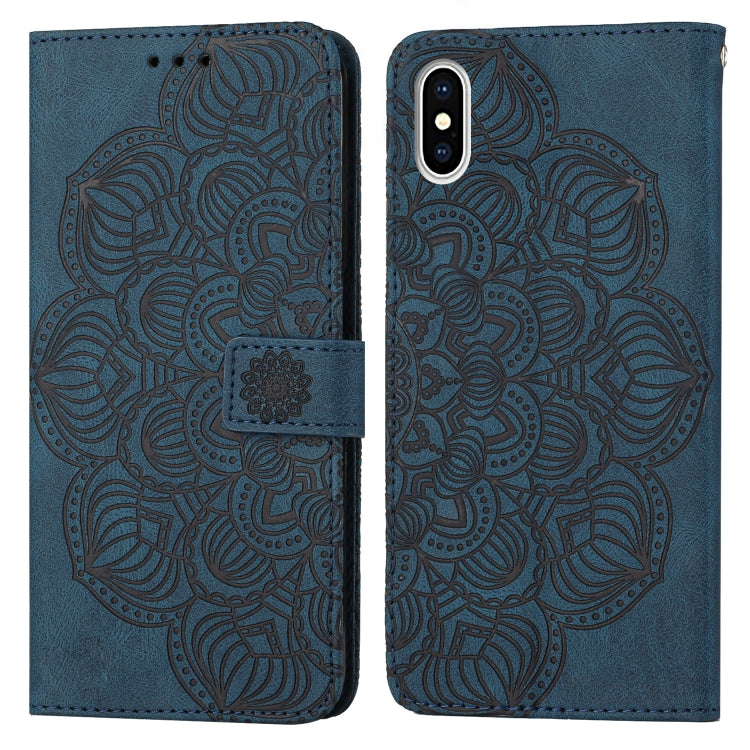 Custodia portafoglio in pelle flip per iPhone 8 Plus e 7 Plus