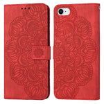 Custodia portafoglio in pelle flip per iPhone 8 Plus e 7 Plus