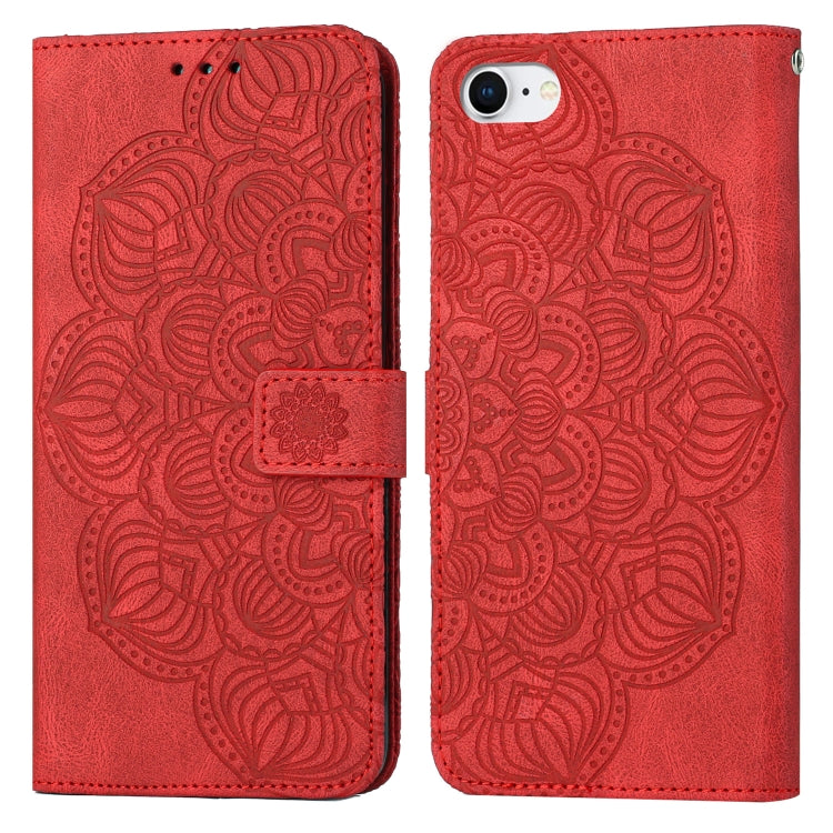 Custodia portafoglio in pelle flip per iPhone 8 Plus e 7 Plus