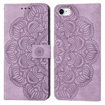 Custodia portafoglio in pelle flip per iPhone 8 Plus e 7 Plus