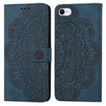 Custodia portafoglio in pelle flip per iPhone 8 Plus e 7 Plus