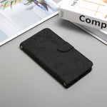Custodia per cellulare in pelle goffrata con peonia a farfalla, For Motorola Moto G52J 5G, For Motorola Moto G71S, For OPPO Realme Narzo 50 4G, For OPPO Reno7 4G