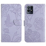 Custodia per cellulare in pelle goffrata con peonia a farfalla, For Motorola Moto G52J 5G, For Motorola Moto G71S, For OPPO Realme Narzo 50 4G, For OPPO Reno7 4G