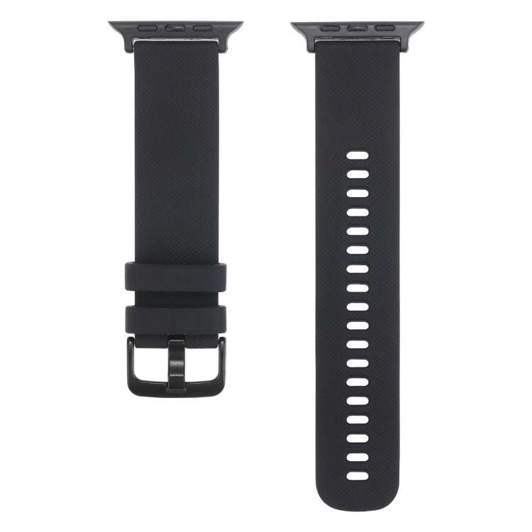 Cinturino in silicone a trama normale per Apple Watch Series, 7 41mm / 6&SE&5&4 40mm / 3&2&1 38mm, 7 45mm / 6&SE&5&4 44mm / 3&2&1 42mm
