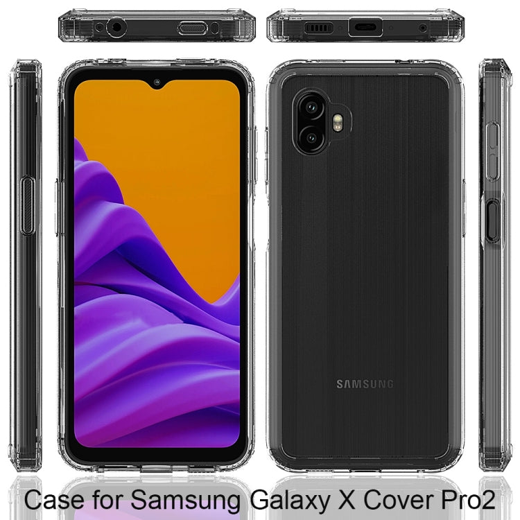 TPU antigraffio + custodia protettiva in acrilico, For Samsung Galaxy Xcover6 Pro