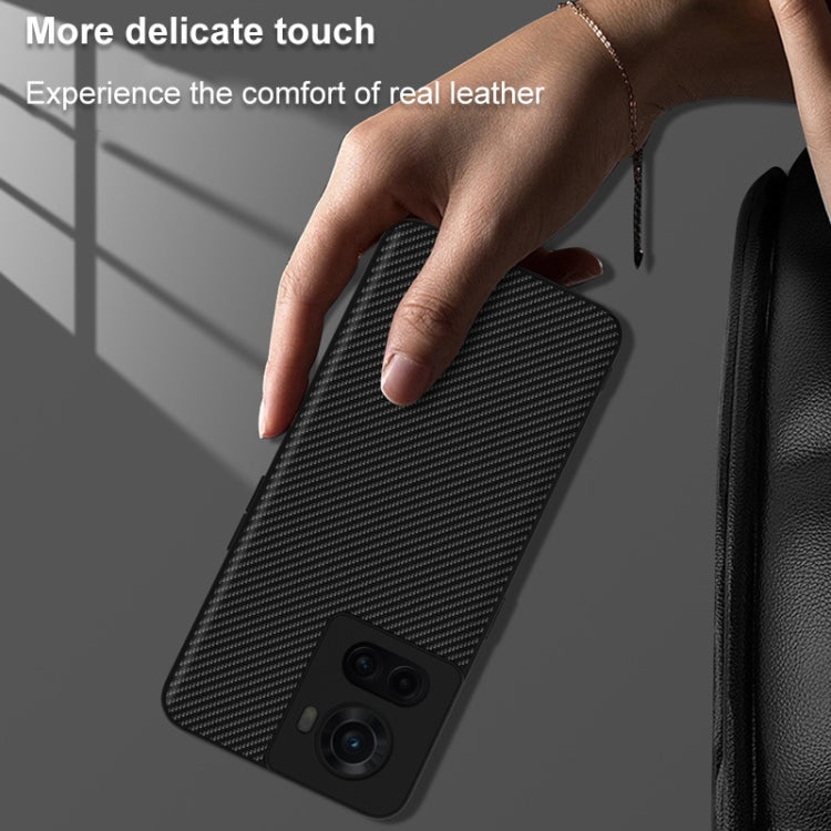 Custodia per telefono con stampa in fibra di carbonio ultrasottile, For OnePlus 10R / Ace