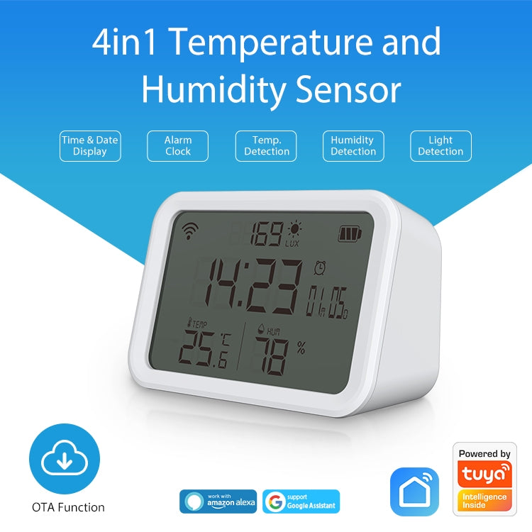 Neo NAS-CW01W Sensore temperatura e umidità WiFi 4 in1