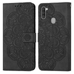 Custodia per cellulare in pelle flip goffrata con mandala, For Samsung Galaxy A03s 166mm, For Samsung Galaxy A11, For Samsung Galaxy A12, For Samsung Galaxy A13 4G