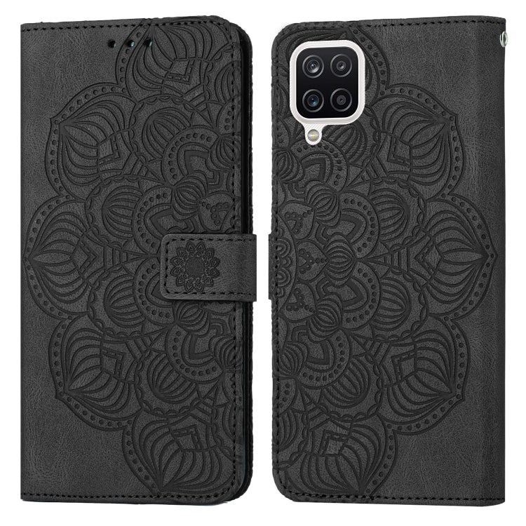 Custodia per cellulare in pelle flip goffrata con mandala, For Samsung Galaxy A03s 166mm, For Samsung Galaxy A11, For Samsung Galaxy A12, For Samsung Galaxy A13 4G
