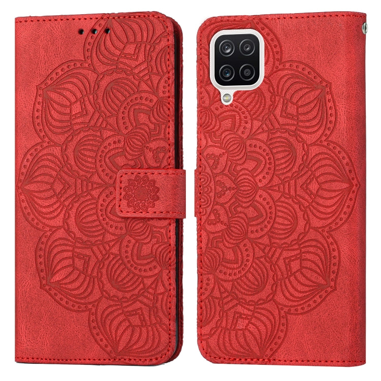 Custodia per cellulare in pelle flip goffrata con mandala, For Samsung Galaxy A03s 166mm, For Samsung Galaxy A11, For Samsung Galaxy A12, For Samsung Galaxy A13 4G