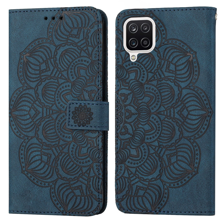 Custodia per cellulare in pelle flip goffrata con mandala, For Samsung Galaxy A03s 166mm, For Samsung Galaxy A11, For Samsung Galaxy A12, For Samsung Galaxy A13 4G