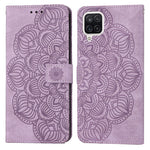 Custodia per cellulare in pelle flip goffrata con mandala, For Samsung Galaxy A03s 166mm, For Samsung Galaxy A11, For Samsung Galaxy A12, For Samsung Galaxy A13 4G