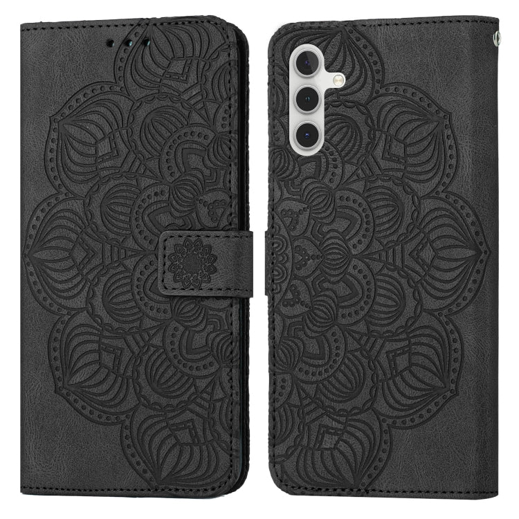 Custodia per cellulare in pelle flip goffrata con mandala, For Samsung Galaxy A13 5G, For Samsung Galaxy A20 / A30, For Samsung Galaxy A20e, For Samsung Galaxy A21s