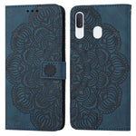 Custodia per cellulare in pelle flip goffrata con mandala, For Samsung Galaxy A13 5G, For Samsung Galaxy A20 / A30, For Samsung Galaxy A20e, For Samsung Galaxy A21s