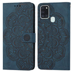 Custodia per cellulare in pelle flip goffrata con mandala, For Samsung Galaxy A13 5G, For Samsung Galaxy A20 / A30, For Samsung Galaxy A20e, For Samsung Galaxy A21s