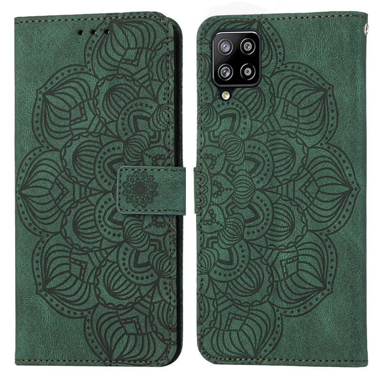 Custodia per cellulare in pelle flip goffrata con mandala, For Samsung Galaxy A22 4G, For Samsung Galaxy A22 5G, For Samsung Galaxy A23, For Samsung Galaxy A31