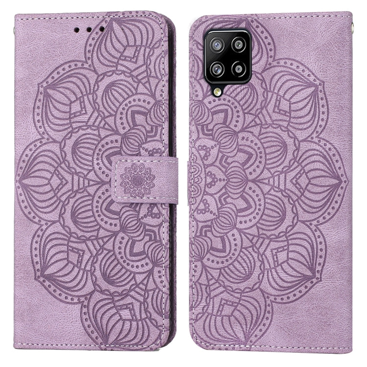 Custodia per cellulare in pelle flip goffrata con mandala, For Samsung Galaxy A22 4G, For Samsung Galaxy A22 5G, For Samsung Galaxy A23, For Samsung Galaxy A31