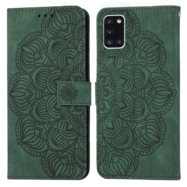 Custodia per cellulare in pelle flip goffrata con mandala, For Samsung Galaxy A22 4G, For Samsung Galaxy A22 5G, For Samsung Galaxy A23, For Samsung Galaxy A31