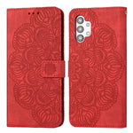 Custodia per cellulare in pelle flip goffrata con mandala, For Samsung Galaxy A32 4G, For Samsung Galaxy A32 5G, For Samsung Galaxy A33 5G, For Samsung Galaxy A40