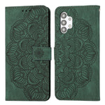 Custodia per cellulare in pelle flip goffrata con mandala, For Samsung Galaxy A32 4G, For Samsung Galaxy A32 5G, For Samsung Galaxy A33 5G, For Samsung Galaxy A40