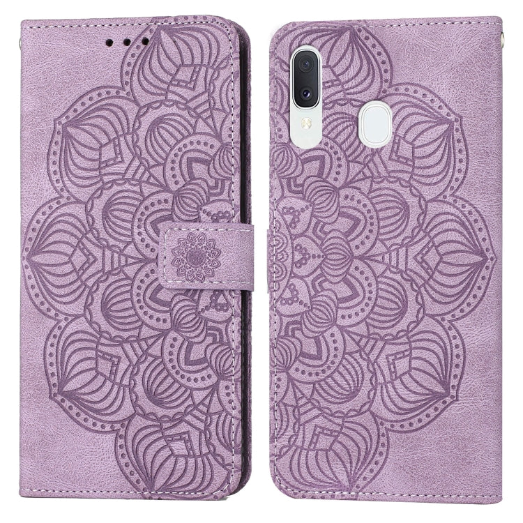 Custodia per cellulare in pelle flip goffrata con mandala, For Samsung Galaxy A32 4G, For Samsung Galaxy A32 5G, For Samsung Galaxy A33 5G, For Samsung Galaxy A40