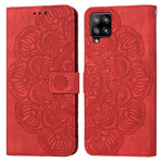 Custodia per cellulare in pelle flip goffrata con mandala, For Samsung Galaxy A42 5G, For Samsung Galaxy A50, For Samsung Galaxy A51 4G, For Samsung Galaxy A52 4G / 5G
