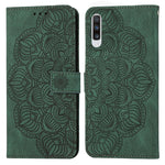 Custodia per cellulare in pelle flip goffrata con mandala, For Samsung Galaxy A42 5G, For Samsung Galaxy A50, For Samsung Galaxy A51 4G, For Samsung Galaxy A52 4G / 5G