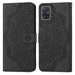 Custodia per cellulare in pelle flip goffrata con mandala, For Samsung Galaxy A42 5G, For Samsung Galaxy A50, For Samsung Galaxy A51 4G, For Samsung Galaxy A52 4G / 5G