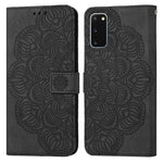 Custodia per cellulare in pelle flip goffrata con mandala, For Samsung Galaxy A73, For Samsung Galaxy S20, For Samsung Galaxy S20 FE, For Samsung Galaxy S20+
