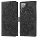 Custodia per cellulare in pelle flip goffrata con mandala, For Samsung Galaxy A73, For Samsung Galaxy S20, For Samsung Galaxy S20 FE, For Samsung Galaxy S20+
