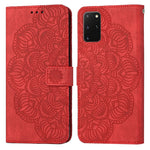 Custodia per cellulare in pelle flip goffrata con mandala, For Samsung Galaxy A73, For Samsung Galaxy S20, For Samsung Galaxy S20 FE, For Samsung Galaxy S20+