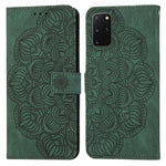 Custodia per cellulare in pelle flip goffrata con mandala, For Samsung Galaxy A73, For Samsung Galaxy S20, For Samsung Galaxy S20 FE, For Samsung Galaxy S20+