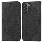 Custodia per cellulare in pelle flip goffrata con mandala, For Samsung Galaxy S20 Ultra, For Samsung Galaxy S21 5G, For Samsung Galaxy S21 FE 5G, For Samsung Galaxy S21+ 5G