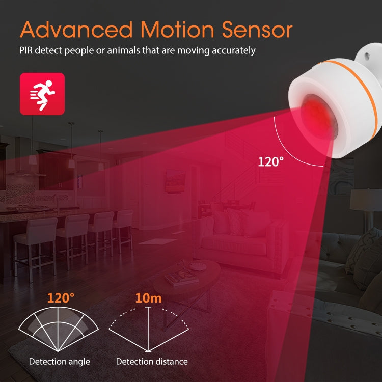 Allarme domestico con sensore movimento PIR USB Zigbee