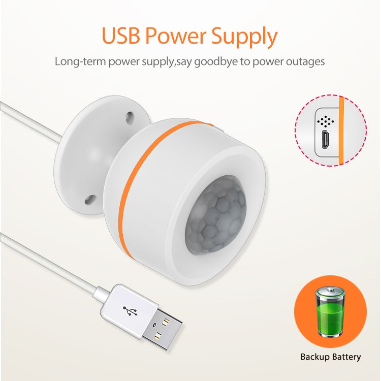 Allarme domestico con sensore movimento PIR USB Zigbee