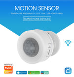 Sensore di movimento PIR WiFi NEO NAS-PD07W con sensore di temperatura e umidità, PD07W
