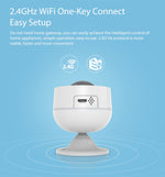 Sensore di movimento PIR WiFi NEO NAS-PD07W con sensore di temperatura e umidità, PD07W