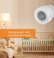 Sensore di movimento PIR WiFi NEO NAS-PD07W con sensore di temperatura e umidità, PD07W