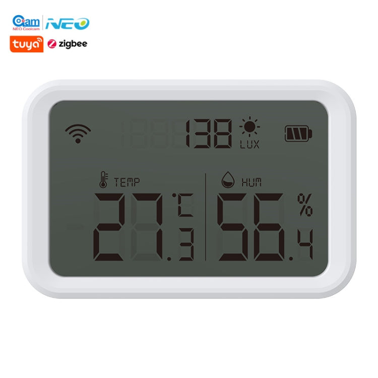 Sensore temperatura e umidità Zigbee NEO NAS-TH02B