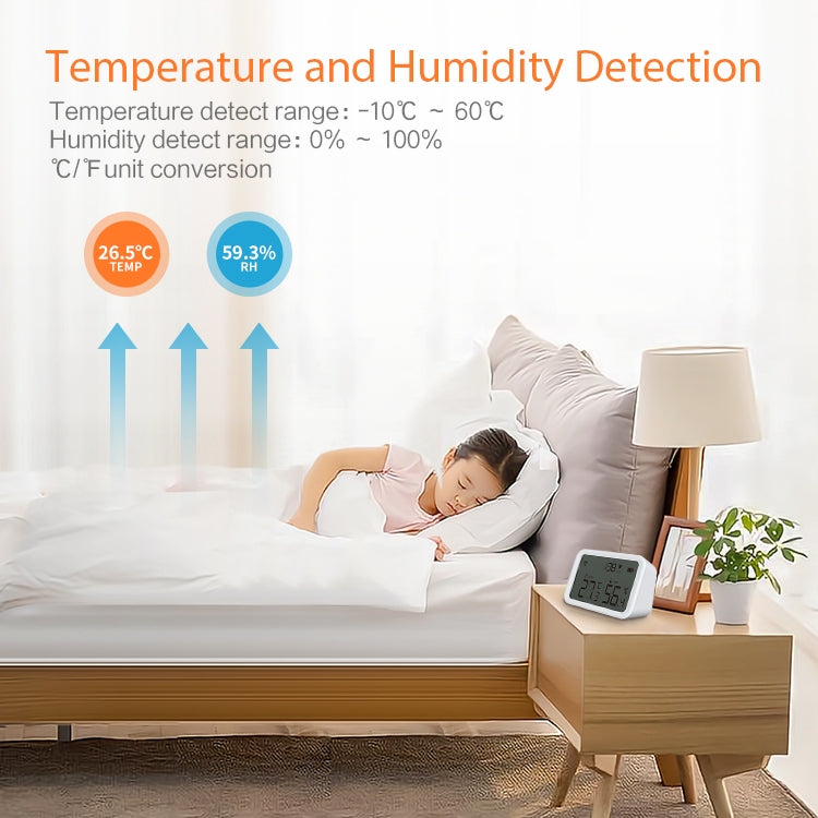 Sensore temperatura e umidità Zigbee NEO NAS-TH02B