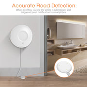 Sensore di allagamento sensore acqua ZigBee NEO NAS-WS02B, WS02B Flood Sensor