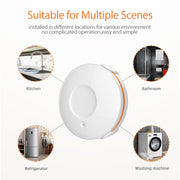 Sensore di allagamento sensore acqua ZigBee NEO NAS-WS02B, WS02B Flood Sensor