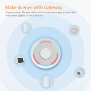 NEO NAS-WS05B Sensore acqua Zigbee e sensore di allagamento, WS05B Flood Sensor
