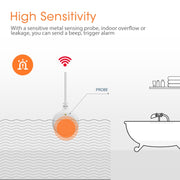 NEO NAS-WS05B Sensore acqua Zigbee e sensore di allagamento, WS05B Flood Sensor